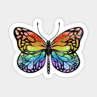 Rainbow Butterfly Sticker